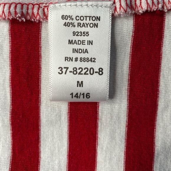 Woman Within tunic, stripes & patterned inserts - Picture 4 of 5